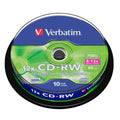 CD-RW Verbatim 10 Einheiten 700 MB 12x