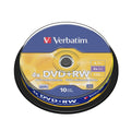 DVD-RW Verbatim10 Units Black 4,7 GB 4x (10 Units)