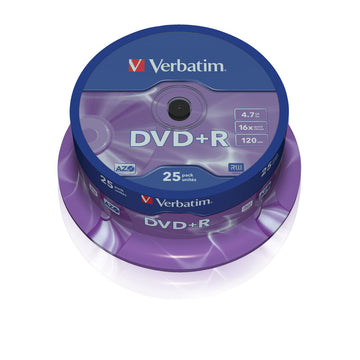 DVD+R Verbatim VB-DPR47S2A 16x 25 Pieces