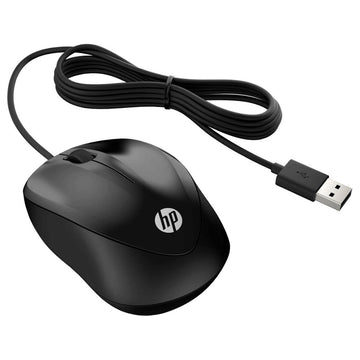 Mouse HP 4QM14AA#ABL Black 1200 DPI