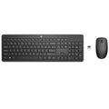 Keyboard and Mouse HP 1Y4D0UT#ABE Black QWERTY