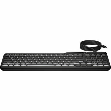 Keyboard and Mouse HP 405 Black Spanish Qwerty Qwerty US