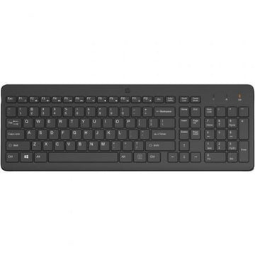 Wireless Keyboard HP 225 Black Spanish Qwerty