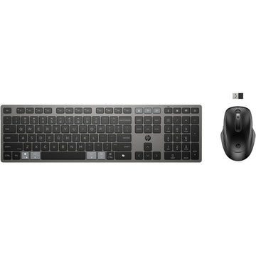 Keyboard and Mouse HP 725 Black