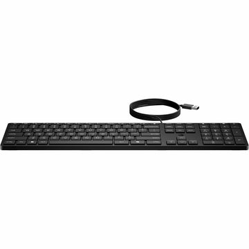 Keyboard and Mouse HP 9SR37UT#ABE Black