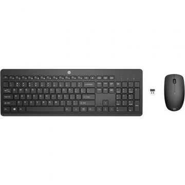 Keyboard and Mouse HP 235 Black QWERTY