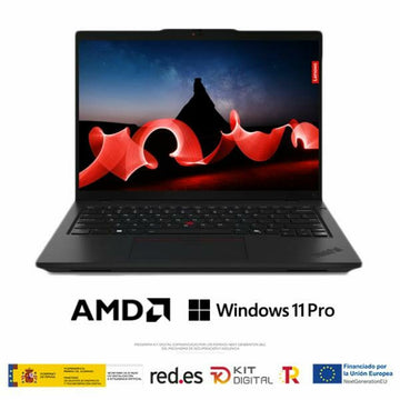 Laptop Lenovo TP L14 14" AMD RYZEN 5 7530U amd ryzen 5 7535U 16 GB RAM 512 GB SSD Spanish Qwerty