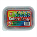 Rubber Hair Bands Beauty Town Assorted/Multi (1000 uds)