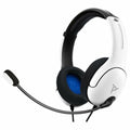 Headphones with Microphone PDP 051-108-EU-WH White Black