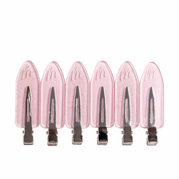 Hair Clips Mermade  Pink (6 Units)