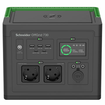 Uninterruptible Power Supply System Interactive UPS APC PPS730-GR Black Green 700 W