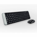 Keyboard and Wireless Mouse Logitech TDS6080 Plastic 2400 W