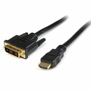 HDMI to DVI adapter Startech HDDVIMM2M 2 m Black