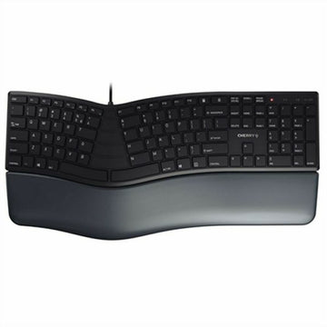 Keyboard Cherry KC 4500 ERGO Black Spanish Qwerty QWERTY