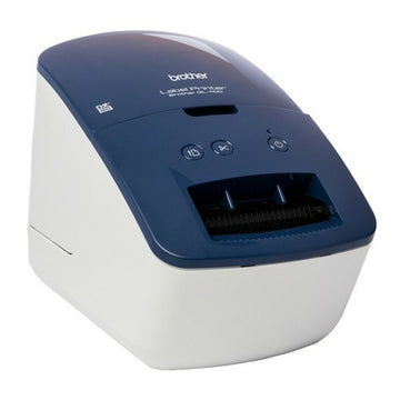 Label Printer Brother QL600BXX1 300 dpi 71 mm/s USB 2.0 Blue White Black Blue/White