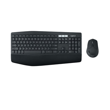 Keyboard and Wireless Mouse Logitech MK850 PERFORMANCE Black Qwerty US