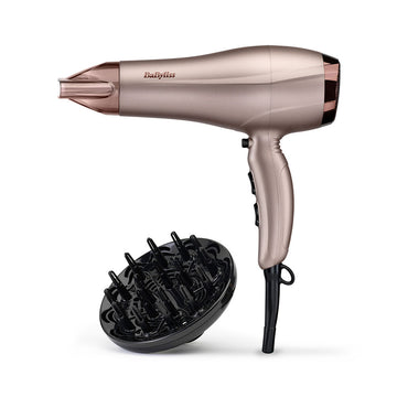 Hairdryer Babyliss Smooth Dry 5790PE Pink Ionic