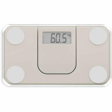Digital Bathroom Scales Livoo DOM532C Cream Tempered Glass 180 kg