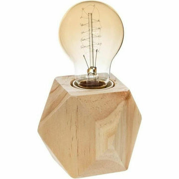 Desk lamp Atmosphera Hexagonal 7,5 x 8 cm Wood