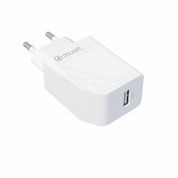 Wall Charger Muvit MCACC0002 White 12 W