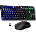 Keyboard and Mouse The G-Lab COMBO-OXY EX/SP Black Spanish Qwerty