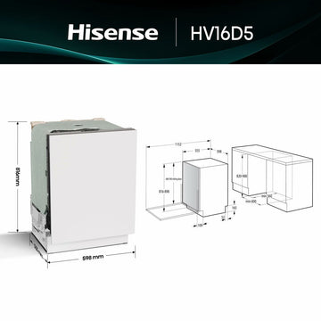 Dishwasher Hisense HV16D5