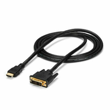 HDMI to DVI adapter Startech HDMIDVIMM6  Black