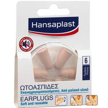 Earplugs Hansaplast  6 Units