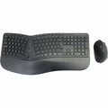 Keyboard and Mouse Conceptronic Black Spanish Qwerty