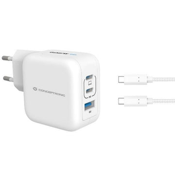 Wall Charger Conceptronic 120550603101 White 67 W