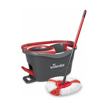 Mop with Bucket Vileda Turbo Easywriting & Clean polypropylene