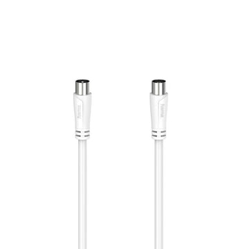 Coaxial TV Antenna Cable Hama 00205047 White 5 m