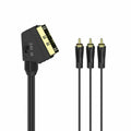 3 x RCA to SCART Cable Hama 00205156 1,5 m Black RCA