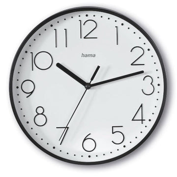 Wall Clock Hama Salina Black
