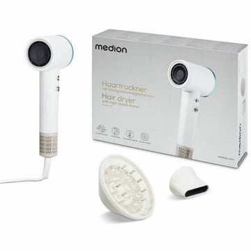 Hairdryer Medion White 1600 W