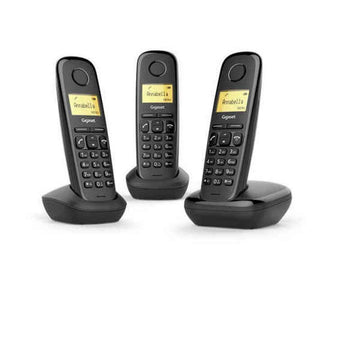 Wireless Phone Gigaset A170 TRIO 1,5" Black Amber (3 UDS)