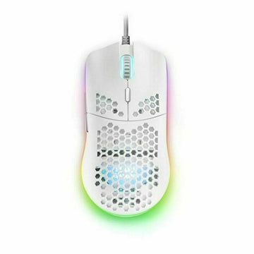 LED Gaming Mouse Mars Gaming White 12400 dpi (Refurbished A)