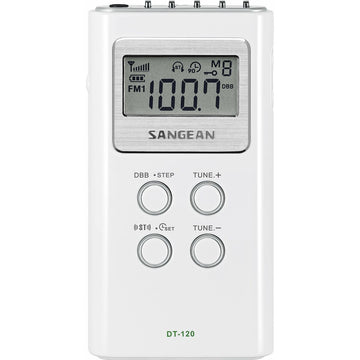 Radio Sangean DT120W BLANCO White