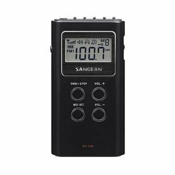 Radio Sangean DT120B NEGRO Black