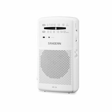 Radio Sangean SR35W BLANCO White Black