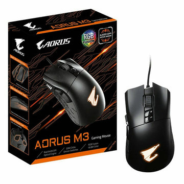 Maus Gigabyte AORUS M3 6400 DPI Schwarz