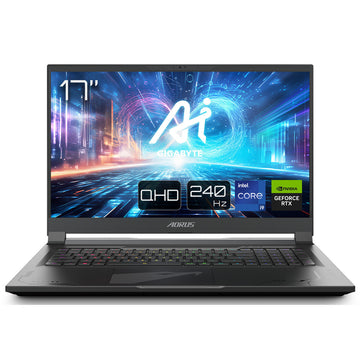 Laptop Aorus 17X AZF-B5ES665SP 17" i9-13900HX intel core i9-13980hx 32 GB RAM 2 TB 2 TB SSD Nvidia Geforce RTX 4090 Spanish Qwer