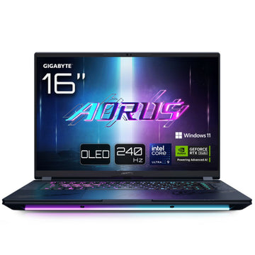 Laptop Gigabyte AORUS MASTER 16 BYHC5ESE64SP 16" intel core ultra 9 275HX 32 GB RAM 1 TB SSD Spanish Qwerty RTX 5080