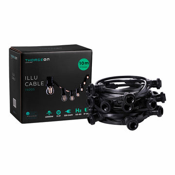 String lights Thorgeon Black 2000 W 10 m 10