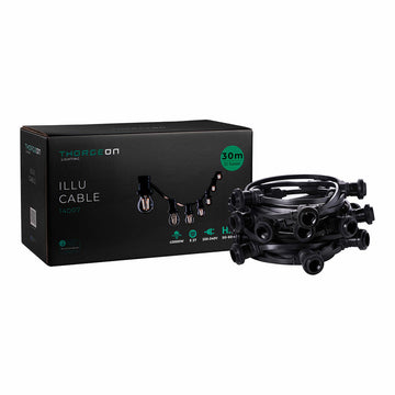 String lights Thorgeon Black 2000 W 30 m 30