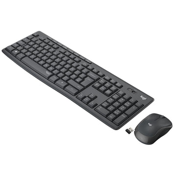 Keyboard Logitech 920-009803 Graphite Spanish Qwerty AZERTY