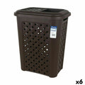 Rubbish bin Tontarelli Arianna 30 L Wengue (6 Units)