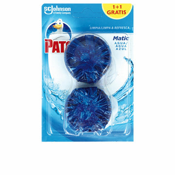 Toilet air freshener Pato 2 x 50 g Agua Azul Deodorant