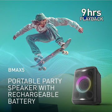 Portable Speaker Panasonic SCBMAX5EK  75W