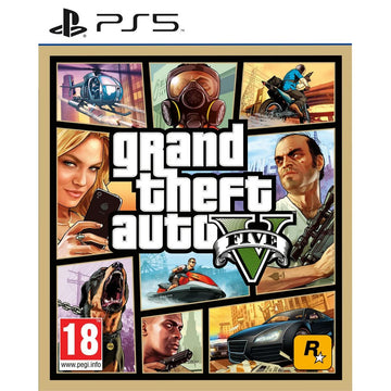 PlayStation 5 Video Game Sony GTA V PS5